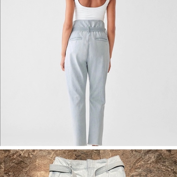 DL1961 susie paper bag jeans - Picture 9 of 11